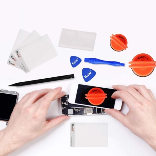 Kaisiking 11 PCS Screen Suction Cup Kit LCD Screen Opening Tools Screen Replacement Tools for iPad, iMac, MacBook, Tablet, Laptop, iPhone, Samsung, Huawei, Etc. - 이미지 7