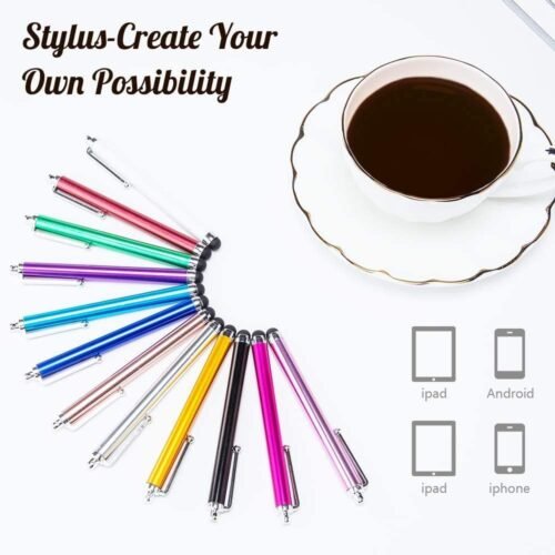 Briout Stylus Pens for Touch Screens, 36 Pack Capacitive Stylus, High Precision Compatible with All Universal Touch Screen Devices (12 Multicolor) - 이미지 3