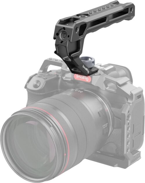 SmallRig Top Handle with 3/8"-16 Locating Pins for ARRI Grip for Camera Cage, Universal Video Rig with 5 Cold Shoe Adapters to Mount DSLR Camera with Microphone/LED Light/Monitor - 3765 - 이미지 8