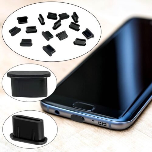 25 Pcs USB C Dust Plug, USB Type C Anti Dust Plugs Cover, Type C Charging Port Plug, USB C Dust Cover for Samsung Galaxy Google Pixel Moto G TCL UMIDIGI OnePlus Nord & Type C Port Device - 이미지 3