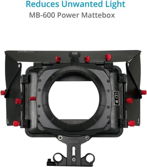 Shoulder Rig Kit w Matte Box & Follow Focus for DSLR Cameras. Ergonomic & Stable, 6” to 9” Convertible Size. Adjustable Handles, ¼” Threads. Comfy Shoulder Pad, Quick Release Plate (FC-03) - 이미지 6