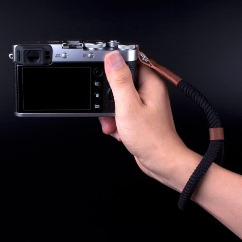 VKO Camera Wrist Strap,Hand Strap lanyard for DSLR SLR Mirrorless Camera Rope Adjustable Safety Strap(Black) - 이미지 4
