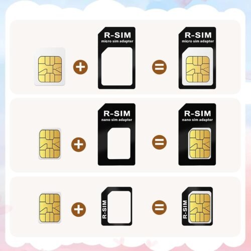 10 Pack Sim Card Adapter Kit, Sim Adapter 4 in 1 Micro Sim Card Adapter Standard Converter Kit with Sim Card Removal Tool and Steel Sim Tray for Smartphone Devices - 이미지 6
