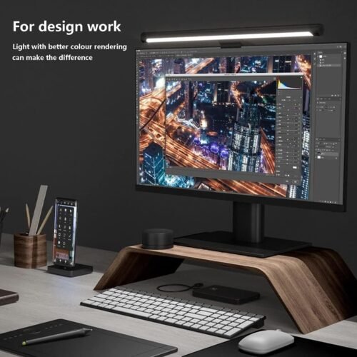 Xiaomi Mi Computer Monitor Light Bar - Easy Installation, Extra Computer Lighting w/o Taking Desktop Space, with Wireless Remote Control Adjusting Lights Easily - 이미지 2
