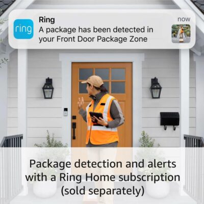 Ring Battery Doorbell, Head-to-Toe Video, Live View with Two-Way Talk, and Motion Detection & Alerts (2024 release), Venetian Bronze - 이미지 4