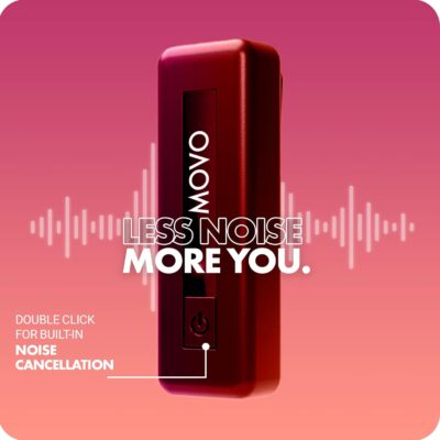 Movo Mini-Duo Wireless Microphones for Cameras, Wireless Camera Mini Mic - 3.5mm Lapel Microhone for Sony, Canon, and Nikon DSLR - 2.4Ghz Transmitter - 이미지 4