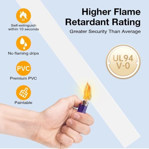 Delamu Cord Hider, 157in Wire Covers for Cords on Wall, Premium Cable Hider Cord Covers for Wires, Cable Management Wire Hiders for TV, Cable Raceway Kit, 10X L15.7X W0.95x H0.55in, White - 이미지 5