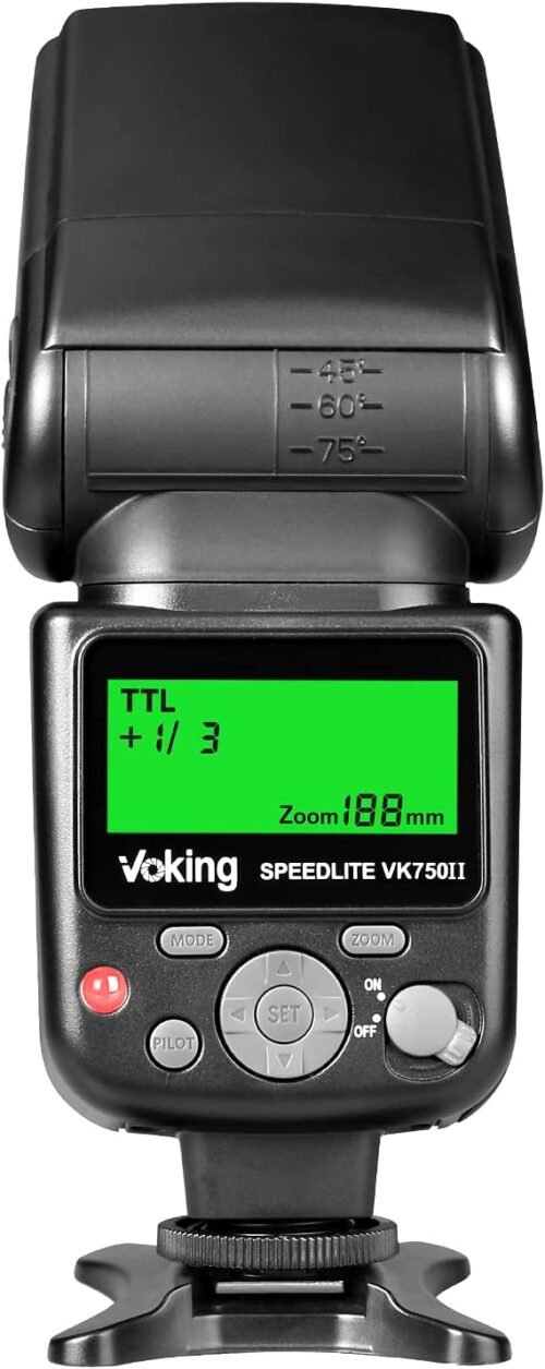 VK750II TTL Camera Speedlite Flash Compatible with Nikon D3500 D3400 D3300 D3200 D3100 D5600 D7100 D7200 D5300 D5500 D500 D850 D750 and Other DSLR Cameras - 이미지 3