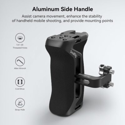 SmallRig A7R V / A7 IV / A7S III Cage with Top Handle, Side Handgrip and Clamp for HDMI Cable, Advanced Kit for Sony Alpha 7R V/Alpha 7 IV/Alpha 7 S III -3669C - 이미지 6