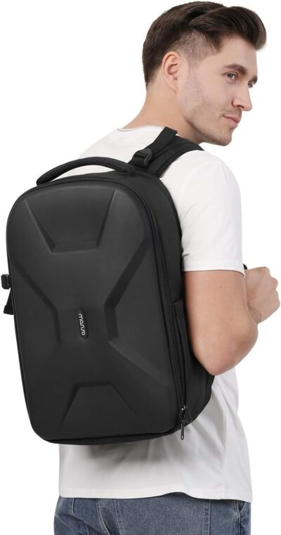MOSISO Camera Backpack, DSLR/SLR/Mirrorless Photography Camera Bag 15-16 inch Waterproof Hardshell Case with Tripod Holder&Laptop Compartment Compatible with Canon/Nikon/Sony, Black - 이미지 6