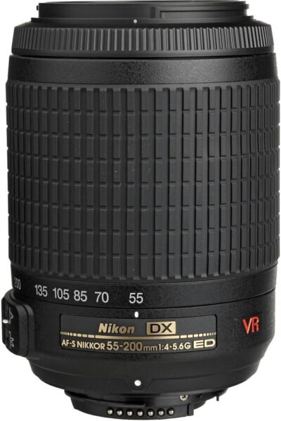 Nikon 55-200mm f/4-5.6G ED IF AF-S DX VR [Vibration Reduction] Nikkor Zoom Lens Bulk packaging (White box, New) - 이미지 2