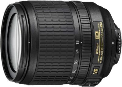 Nikon AF-S DX NIKKOR 18-105mm f/3.5-5.6G ED Vibration Reduction Zoom Lens with Auto Focus for Nikon DSLR Cameras - (New)