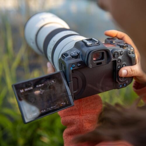 Canon EOS R5 Mirrorless Camera (Body Only), Full-Frame Hybrid Camera, 8K Video, 45 Megapixel CMOS Sensor, DIGIC X Image Processor, Up to 12 FPS, RF Mount, Black - 이미지 4