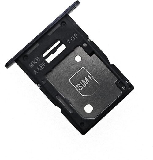 Sim Card Tray SD Card Holder Replacement for Samsung Galaxy A15 (5G) SM-A156U A156U1 A156B A156 - Blue Black - 이미지 2