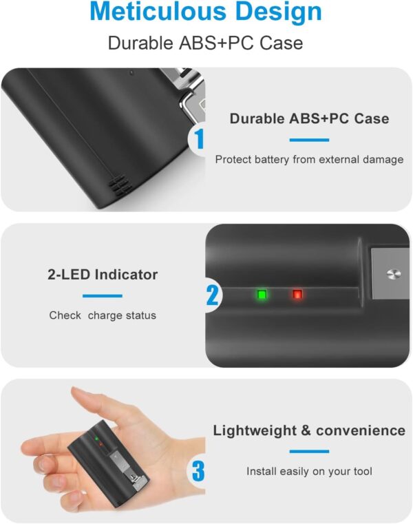 Empower Your Security: Dual-Pack Rechargeable Batteries for Ring Doorbell & Camera Series - Image 7