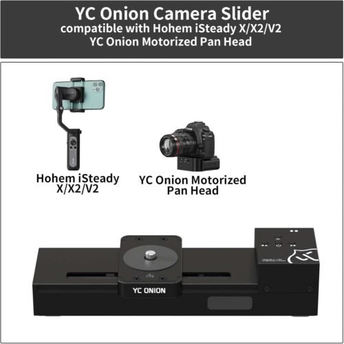 Motorized Camera Slider 10.5 "/26.8cm with Shutter Release Support time-Lapse Shooting and Video Shooting Manual Button use/Compatible Electro-Dynamic Apparatus for The Remote Control of Signals - 이미지 2
