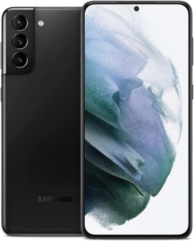 SAMSUNG Galaxy S21+ Plus 5G (128GB, 8GB) 6.7" AMOLED 2X, Snapdragon 888, Global 5G Volte (GSM + CDMA) Factory Unlocked (AT&T, Verizon, T-Mobile, Metro) G996U (Wireless Charger Bundle, Phantom Black)