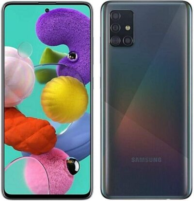 Samsung Galaxy A51 128GB 6.5" 4G LTE Unlocked, Black (Renewed)