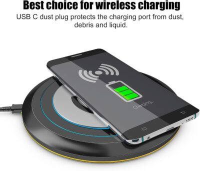 4pcs USB C Dust Plugs and 20pcs Phone Speaker Covers, USB C Port Covers Anti Dust Charging Port Covers Phone Speaker Protector for iPhone 15 16 Series and All Type C Devices - 이미지 7