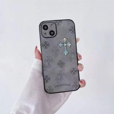 for iPhone 12 13 14 15 16 Pro Max Phone Case Jesus Cross Fashion Pattern Design Shockproof Case for Men and Women (Black, IP 13) - 이미지 9