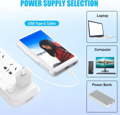 Phone Vlog Selfie Monitor Screen, Magnetic Mount, 1080P Wireless Recording, Using Phone Rear Camera for Selfie Vlog, Live Streaming, TikTok, Compatible with iPhone/Android (1#) - 이미지 9