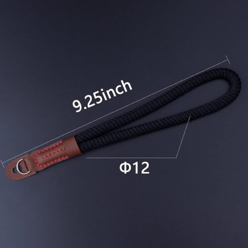 VKO Camera Wrist Strap,Hand Strap lanyard for DSLR SLR Mirrorless Camera Rope Adjustable Safety Strap(Black) - 이미지 6