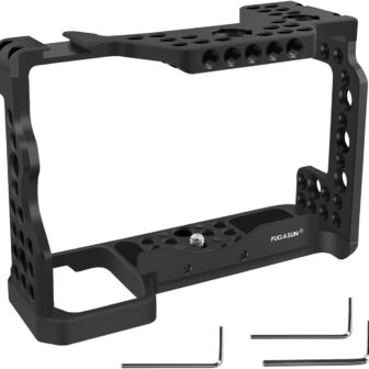 A7ii A7Riii A7iii cage,A9 / A7III / A7M3 / A7Riii / A7ii Camera Cage for Sony A9 A7M3 A7III A73 A7RIII A7R3 A7II Camera Case Rig Cold Shoe