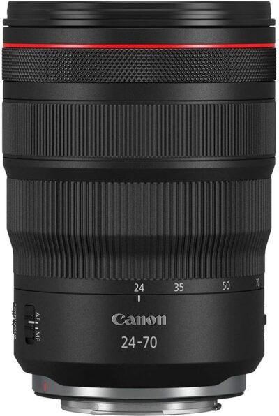 Canon RF24-70mm F2.8 L is USM Lens, Standard Zoom Lens, Compatible with EOS R Series Mirrorless Cameras, Black - 이미지 2