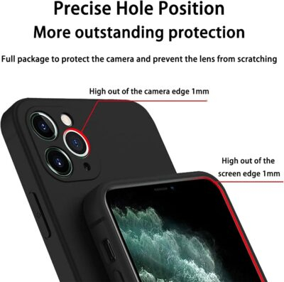 Custom Photo Phone Case for iPhone 15 14 13 12 11 Pro Max Mini Xr Xs X, Custom Personalized Picture Phone Case, Design Your Own Black TPU Soft Case, Gift for Family Friends Couple (7 Photos) - 이미지 3