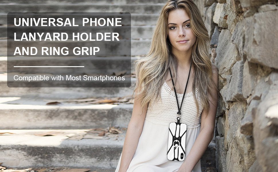 2 Pcs Cell Phone Lanyard Crossbody with Adjustable Neck Strap and Phone Ring Grip,Universal Smartphone Lanyard for iPhone Lanyards for Around The Neck Compatible with Most Smartphones 15 2 Pcs Cell Phone Lanyard Crossbody with Adjustable Neck Strap and Phone Ring Grip,Universal Smartphone Lanyard for iPhone Lanyards for Around The Neck Compatible with Most Smartphones-