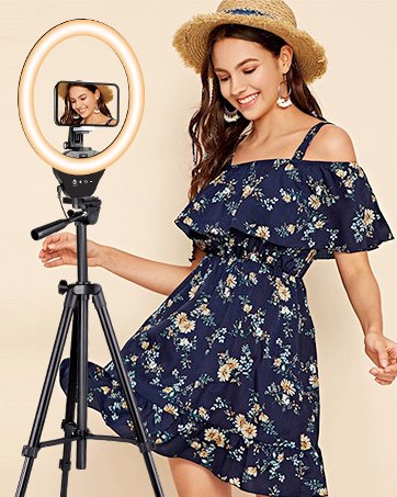 Sensyne 72" Extendable Tripod for iPhone & Selfie Stick with Detachable Phone Holder & Wireless Remote, Compatible with All Cell Phones, Black 10 Sensyne 72" Extendable Tripod for iPhone & Selfie Stick with Detachable Phone Holder & Wireless Remote, Compatible with All Cell Phones, Black-
