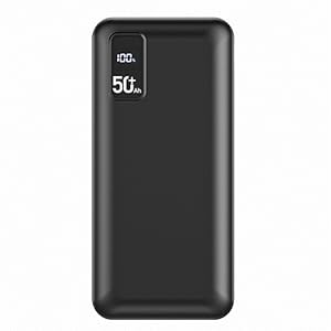 Power Bank 50000mAh 22.5W Fast Charging Portable Charger USB-C Quick Charge with 3 Outputs & 2 Inputs LED Display Huge Capacity External Battery Pack for Most Electronic Devices on The Market 10 Power Bank 50000mAh 22.5W Fast Charging Portable Charger USB-C Quick Charge with 3 Outputs & 2 Inputs LED Display Huge Capacity External Battery Pack for Most Electronic Devices on The Market-