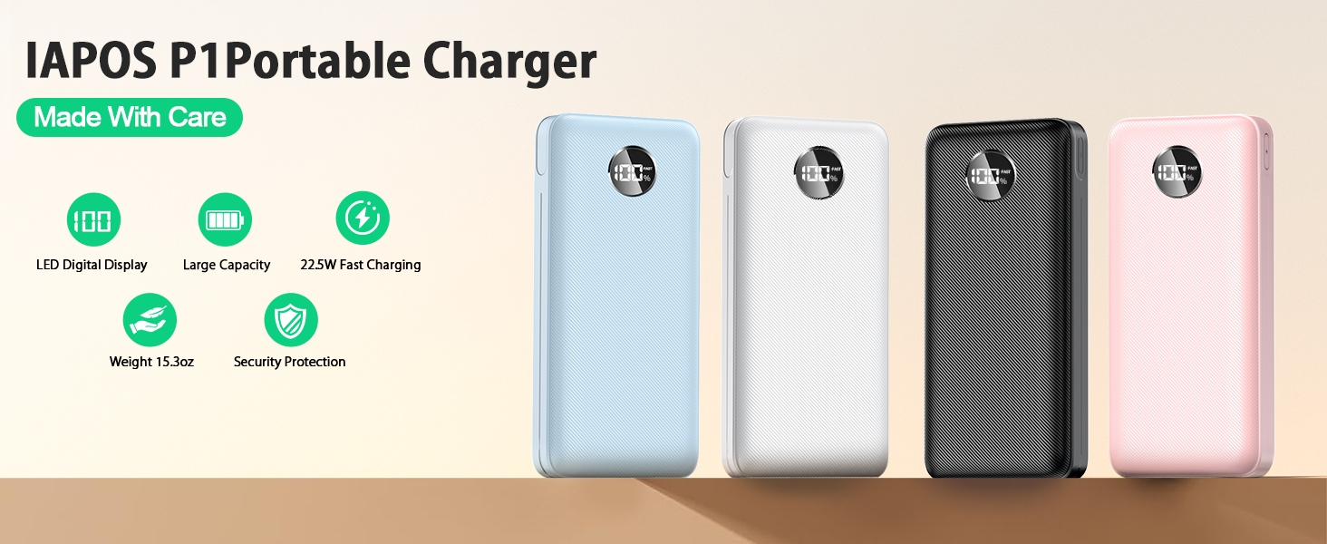 Portable Charger 40000mah Power Bank, USB-C (22.5W) Fast Charging Battery Pack Portable Phone Charger for iPhone 15/14/13 Series, Android Samsung Galaxy, for Travel Camping - Black 8 Portable Charger 40000mah Power Bank, USB-C (22.5W) Fast Charging Battery Pack Portable Phone Charger for iPhone 15/14/13 Series, Android Samsung Galaxy, for Travel Camping - Black-
