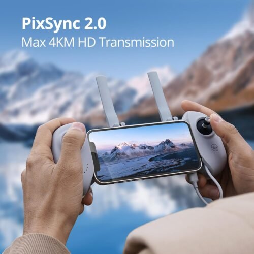 Potensic ATOM SE GPS Drone with 4K EIS Camera, Under 249g, 62 Mins Flight, 4KM FPV Transmission, Brushless Motor, Max Speed 16m/s, Auto Return, Lightweight and Foldable Drone for Adults, Beginner - 이미지 7