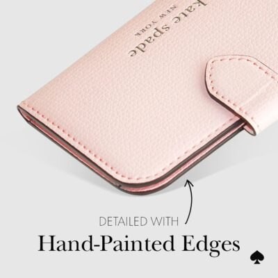 kate spade new york Morgan Magnetic Phone Wallet/Card Holder - Compatible with MagSafe Phones and Cases - Chalk Pink - 이미지 9