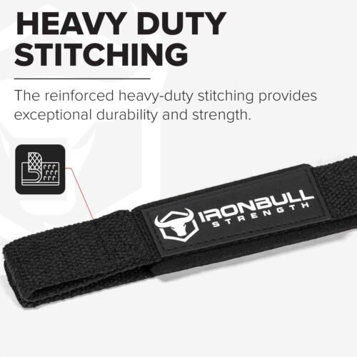 Lifting Wrist Straps for Weightlifting (1 Pair) – Padded Lifting Straps for Deadlifts, Powerlifting, Strength Training & Bodybuilding – Gym Straps for Men & Women - 이미지 4