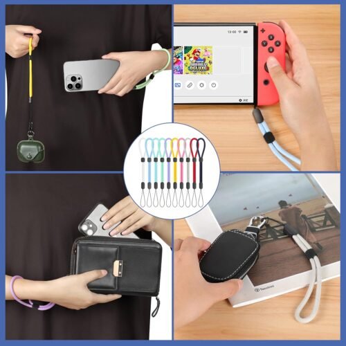 Wrist Strap Lanyard, Adjustable Phone Lanyards for Cell Phone, Camera, Flashlight, Keychain, ID Name Tag Badge - 이미지 7