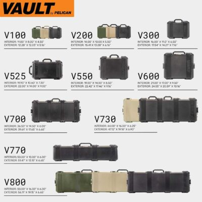 Pelican Vault V525 Hard Case (Camera, Pistol, Gear, Equipment) - 이미지 9