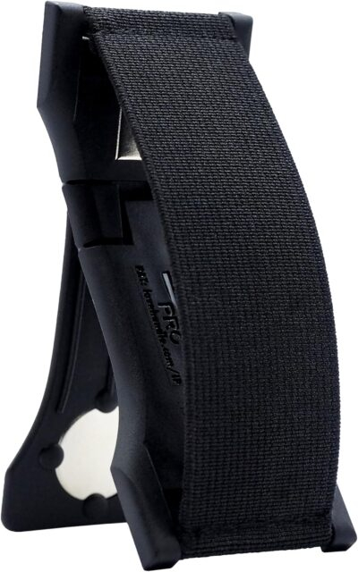 LOVEHANDLE PRO Premium Phone Grip - Elastic Phone Strap - Magnetic Phone Mount and Kickstand for Smartphone and Tablet - Black - 이미지 4