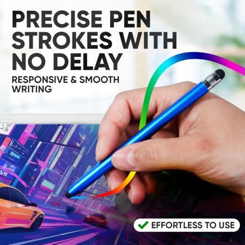 Stylus Pen for Touchscreen, 6 Pack Stylus Pen for iPad with High Precision & Sensitivity, Kurulo Universal Stylus Pen for Touch Screen, Stylus Pencil for Apple iPhone Android Tablet Samsung - 이미지 3