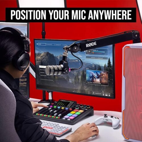 RØDE PSA1+ Professional Studio Arm with Spring Damping and Cable Management, Black - 이미지 7
