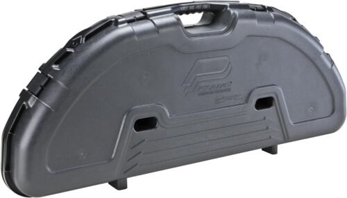 Plano Protector Compact Bow Case, Black, Hard Bow Case, Holds up to Five Arrows, Anti-Crush Archery Storage and Protection