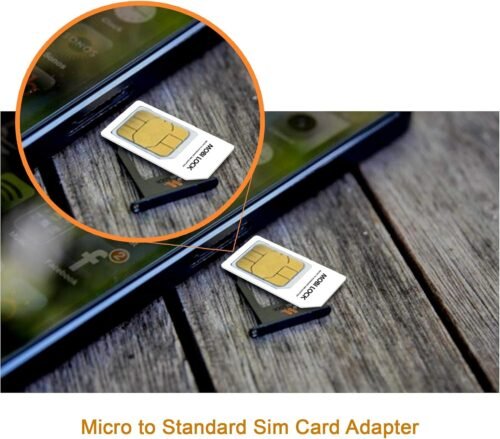 6 in 1 Sim Card Adapter Kit (Micro, Nano and Standard Sim) Compatible with All iPhones (15, 14, 13, X, Pro and All iPhone Series), Samsung, HTC, and All Other Android Smartphone Devices - by Mobi Lock - 이미지 7