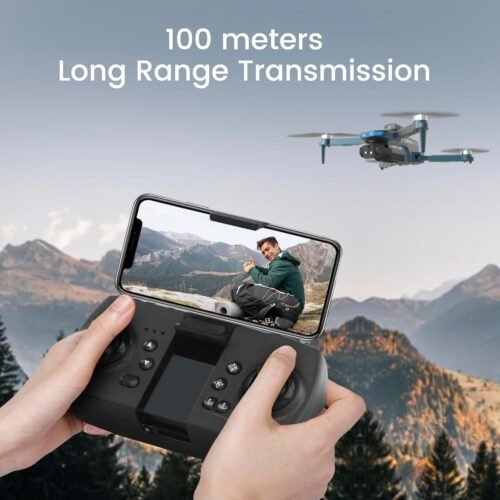 Brushless Motor Drone,90° Adjustable 4K FPV,APP control,40min Flight Time,Indoor Obstacle Avoidance,Optical Flow Positioning,Gesture Photography,360° Flip,Eyond-Range Loss Alert, Toys Gifts for Men Boys - 이미지 3