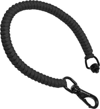 KONDOR BLUE | Safety Braid for Matte Box | 12" Ultra-Durable Nylon Paracord | Black - 이미지 3