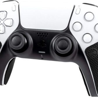 KontrolFreek Performance Grips for PlayStation 5 (PS5) Controller (Nightfall Black) - 이미지 2