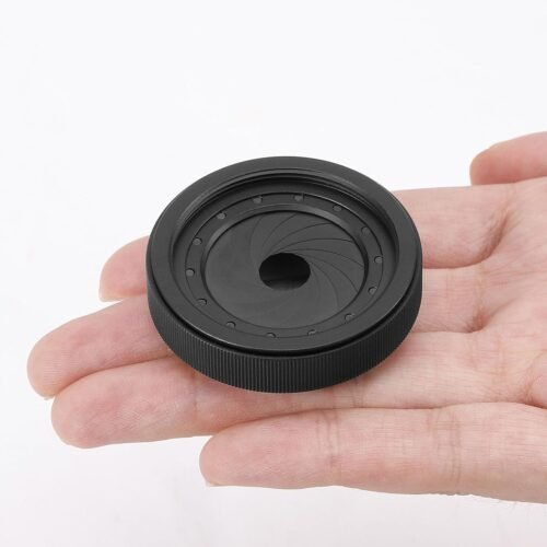 Adjustable Iris Aperture Diaphragm M30 to M37 Iris Aperture Diaphragm Adapter Optical Diaphragm 1.5-26mm Lens Module Adapter Ring PVS-14 PSV14 Optics (M30toM37) - 이미지 4