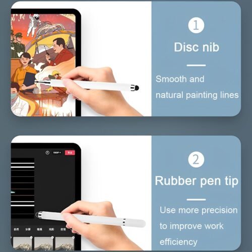 2-in-1 Stylus Pen for Touch Screen, 3pcs High Precision Universal Stylus Pen for iPad Compatible with Apple, iPhone, iPad, Android, Microsoft Tablets, Phones - 이미지 4