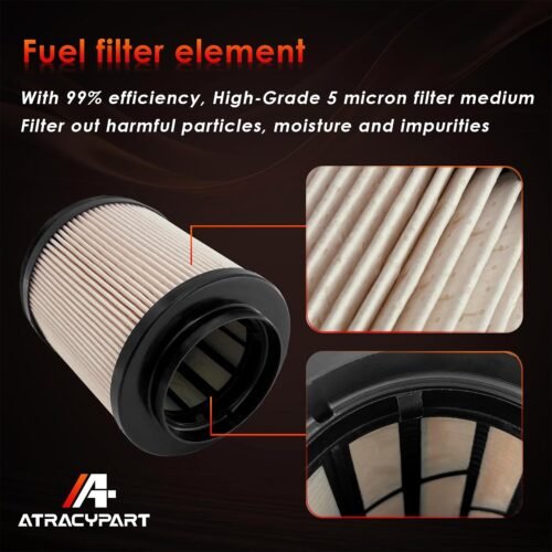 6.7L Engine Filter Kit, FL2124S Oil Filter FD4615 Fuel Filter FA1902 Air Filter, Compatible With 2011-2016 Ford F250/F350/F450/F550 Super Duty V8 Diesel Engines, Replaces# FL2051S - 이미지 5