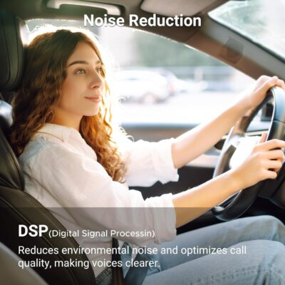 UGREEN 5.4 Aux Bluetooth Adapter, Noise Cancelling 3.5mm AUX Bluetooth Car Adapter, Wireless Audio Receiver for Home Stereo/Wired Speaker, 15H Battery Life - 이미지 4